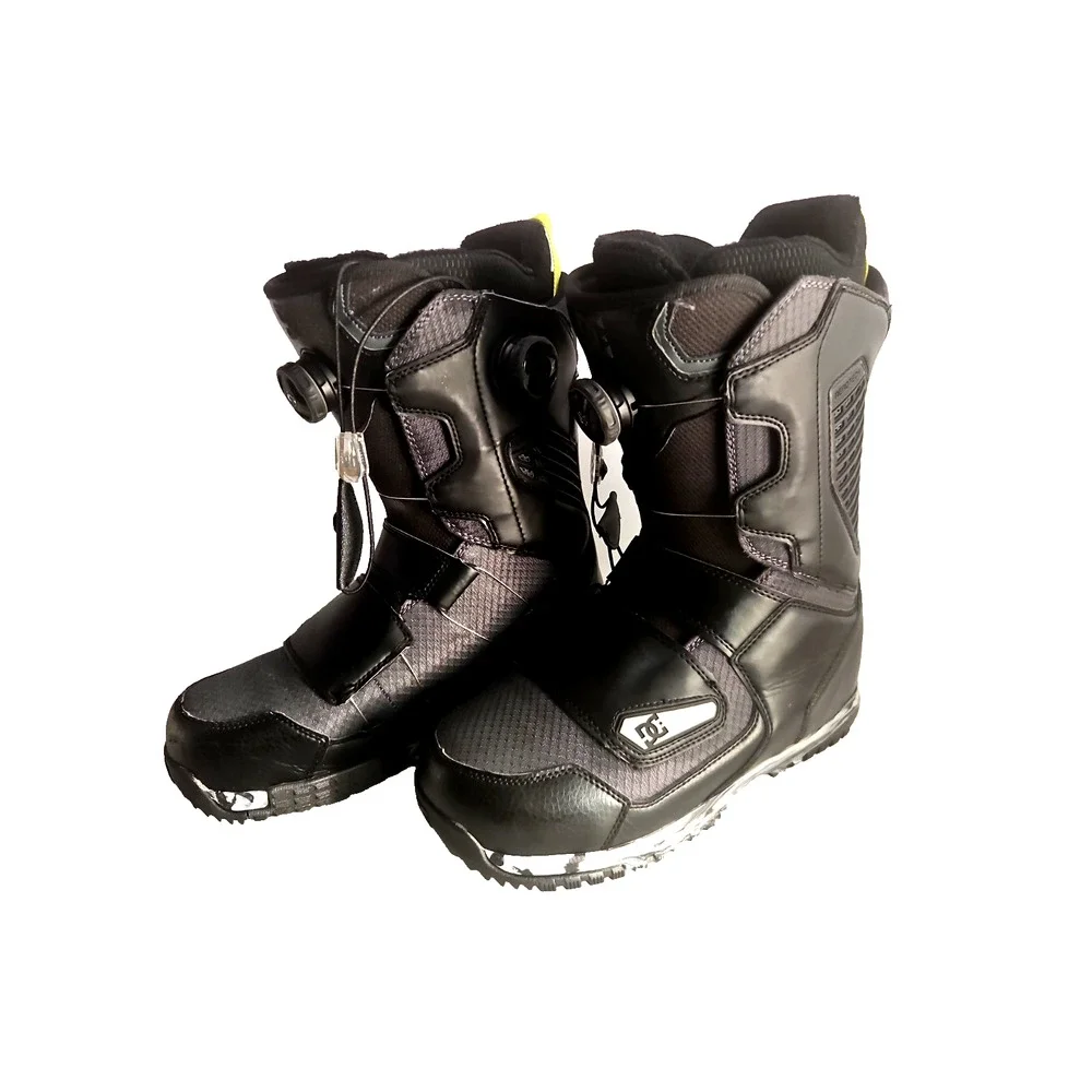 DC Judge 2013 Mens Boots US 10 Black Double Boa Skiing Snowboarding Boots 303452